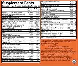 Multivitamins, 240 capsules - Now Foods Special Two Multi Vitamin — photo N4