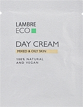 Fragrances, Perfumes, Cosmetics Day Face Cream - Lambre Eco Day Cream Oily & Mixed Skin (sample)