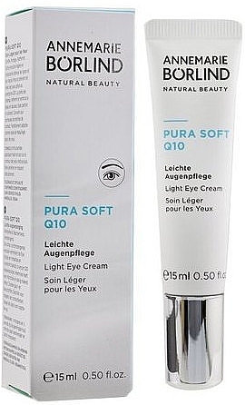 Coenzyme Q10 Eye Cream - Annemarie Borlind Pura Soft Q10 Light Eye Cream — photo N1