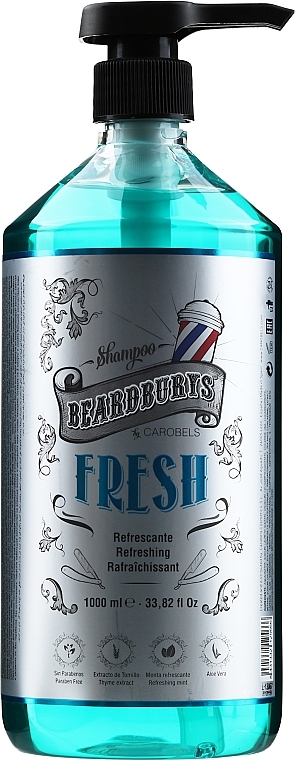 Refreshing Menthol Shampoo - Beardburys Fresh Shampoo — photo N23