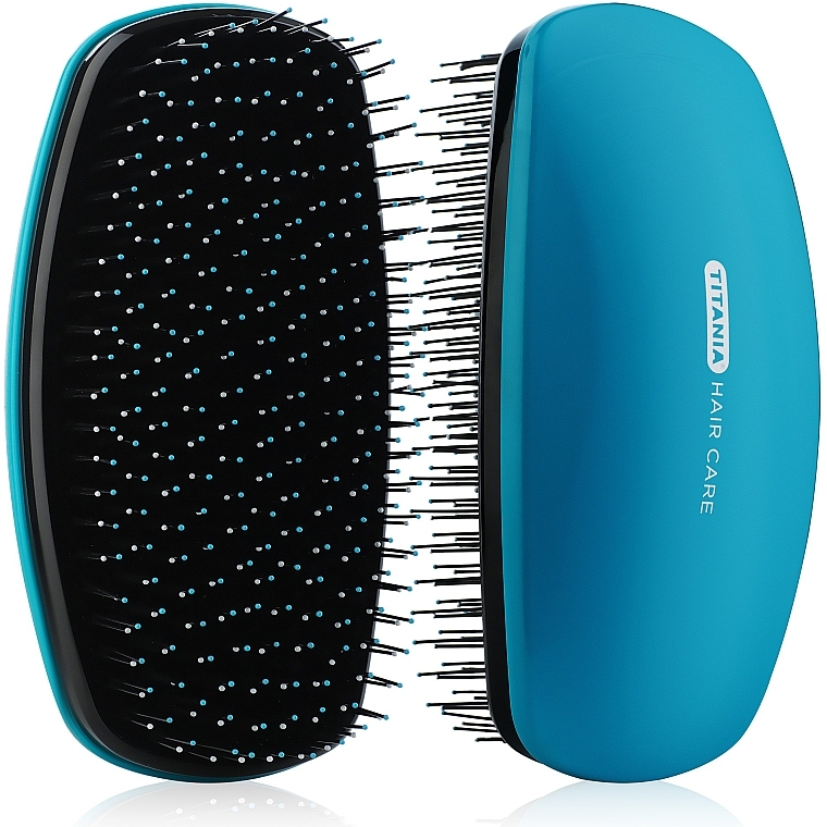 Compact Massage Super Hair Brush - TITANIA — photo N1