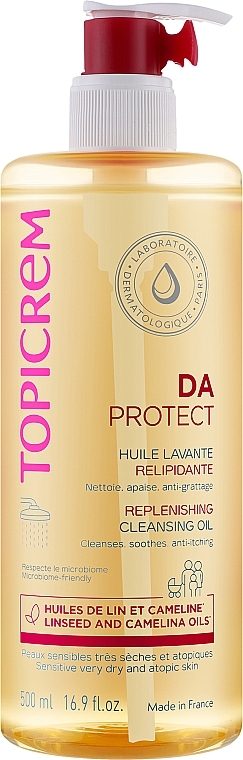 Revitalizing Cleansing Oil - Topicrem DA Protect — photo N1