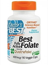 Fully Active Folate, 400mcg - Doctor's Best Best Fully Active Folate — photo N7