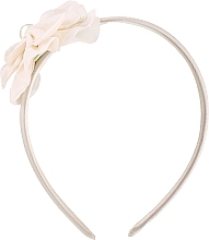 Fragrances, Perfumes, Cosmetics Decorative Hair Hoop, FA-5706, cream with flower - Donegal