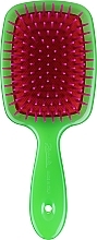 Hair Brush, green-pink - Janeke Superbrush — photo N1