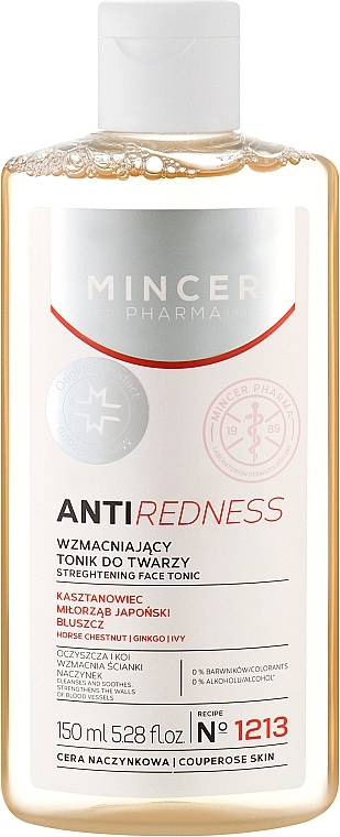 Firming Face Tonic for Vascular Skin - Mincer Pharma Anti Redness Tonic N1213 — photo N3