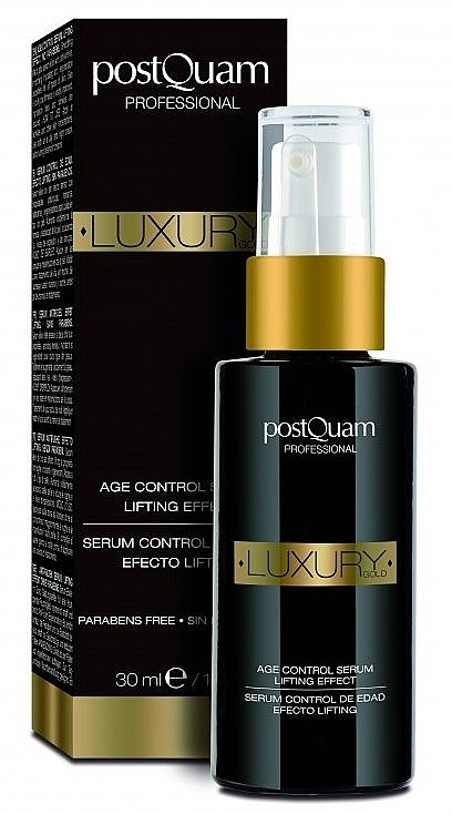 Anti-Wrinkle Serum - PostQuam Luxury Gold Age Control Serum — photo N1