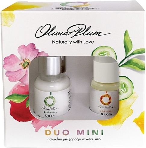 Set - Olivia Plum Duo Mini Drip & Glow (face/serum/2x15ml) — photo N1