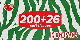 Fragrances, Perfumes, Cosmetics Tissues 226 pcs, green-white package - Ruta Megapack