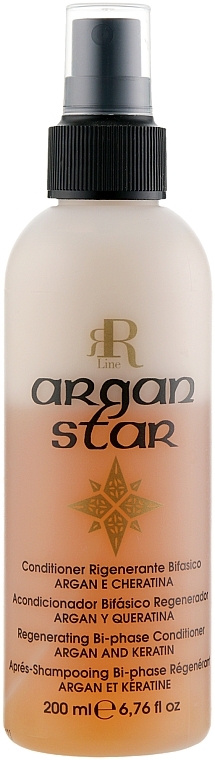 Restructuring Spray with Argan Oil & Keratin - RR Line Argan Star Spray — photo N9