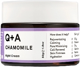 Night Cream - Q+A Chamomile Night Cream — photo N6