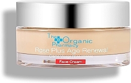 Anti-Aging Face Cream - The Organic Pharmacy Rose Plus Age Renewal Face Cream — photo N2
