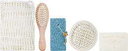 Set, 5 products, blue pumice - RedRings Bath Set 1 — photo N1