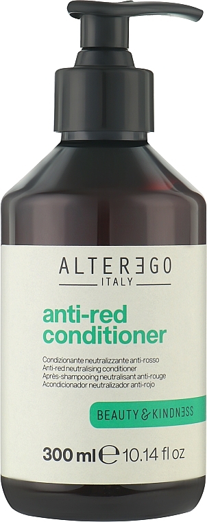 Dark Hair Conditioner - Alter Ego Anti-Red Conditioner — photo N3