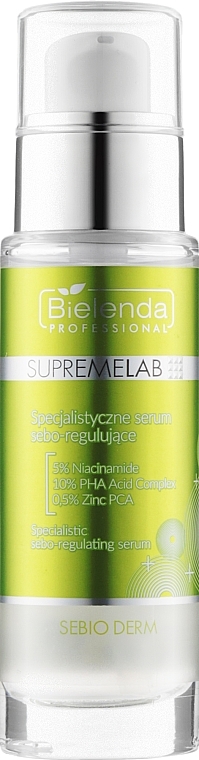 Regulating Serum - Bielenda Professional Supremelab Sebio Derm Serum — photo N1