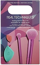 Set - Real Techniques Feeling Festive Face Set (sponge/2pcs + brush/2pcs) — photo N1