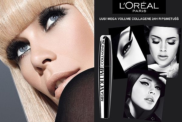 Lash Mascara - L'Oreal Paris Mega Volume Collagene 24 — photo N2