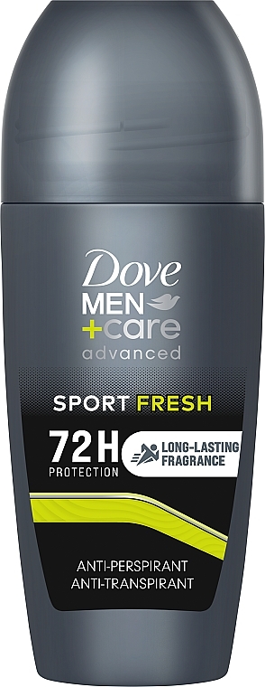 Roll-On Antiperspirant - Dove Men+Care Sport Fresh 72H Protection — photo N3