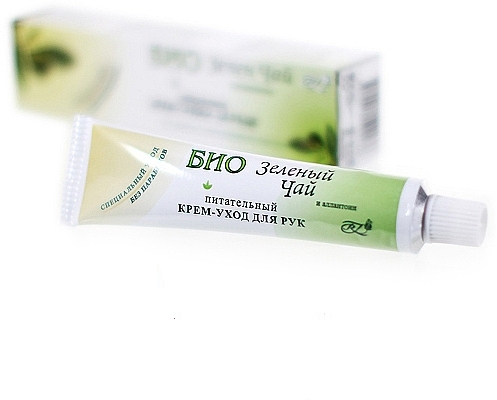 Nourishing Hand Care Cream "Green Tea" - BIO — photo N2