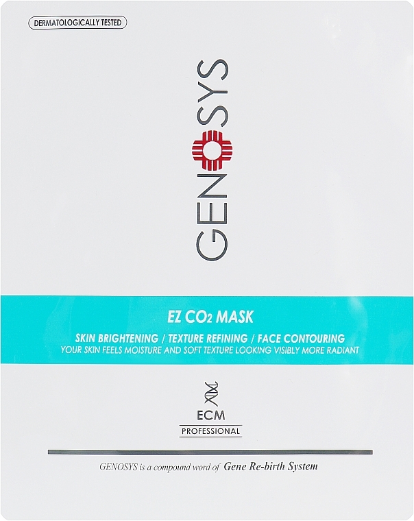 Oxygen Face Mask - Genosys CO2 Face Mask Kit (gel/20ml + mask/12g) — photo N2