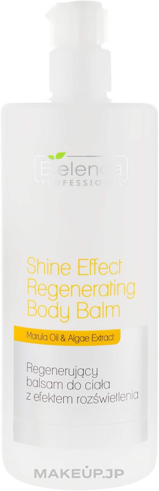 Regenerating Body Balm with Shine Effect - Bielenda Professional Body Program Shine Effect Regenerating Body Balm — photo 500 ml