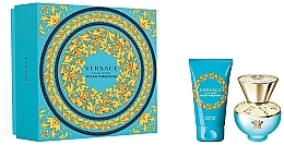 Versace Dylan Turquoise Pour Femme - Set (edt/30ml + b/gel/50ml) — photo N1