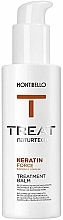 Keratin Conditioner for Normal, Brittle & Damaged Hair - Montibello Treat Naturtech Keratin Force Balm — photo N8