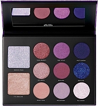 Fragrances, Perfumes, Cosmetics Makeup Palette - Milani Gilded Violet Hyper-pigmented Eye & Face Palette