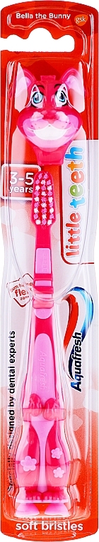 Kids Toothbrush, 3-5 years, Bella the Bunny - Aquafresh Little Teeth Soft — photo N9