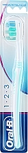 Medium 35 Toothbrush, turquoise - Oral-B 1-2-3 Classic Care 35 Medium — photo N1