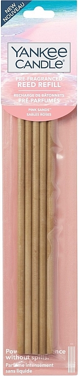 Fragranced Reed Diffusers Refill - Yankee Candle Pink Sands Pre-Fragranced Reed Refill — photo N1