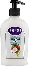 Fragrances, Perfumes, Cosmetics Liquid Soap with Coconut Extract - Duru Floral Sensations