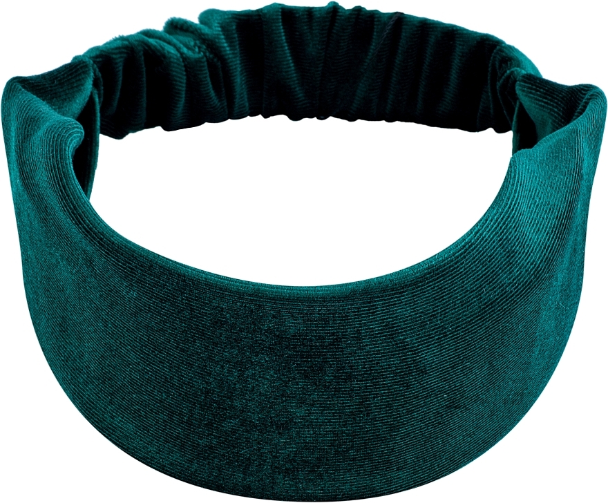 Velour Classic Headband, green - MAKEUP Hair Accessories — photo N1