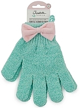 Mint-Green Scrub Gloves - Isabelle Laurier Scrub Gloves — photo N2
