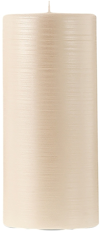 Cylinder Candle, diameter 7 cm, height 15 cm - Bougies La Francaise Cylindre Candle Blanc — photo N1