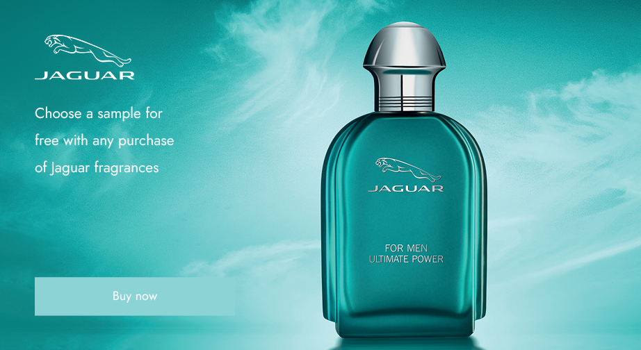 Buy Jaguar fragrances and choose a free perfume sample