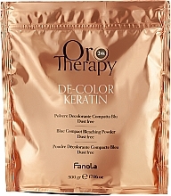 Fragrances, Perfumes, Cosmetics Hair Bleaching Powder - Fanola Oro Therapy De Color Keratin