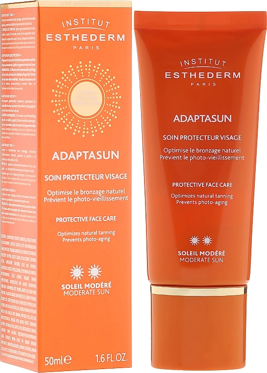 Protective Cream for Face SPF15 - Esthederm Adaptasun "Normal" — photo N1