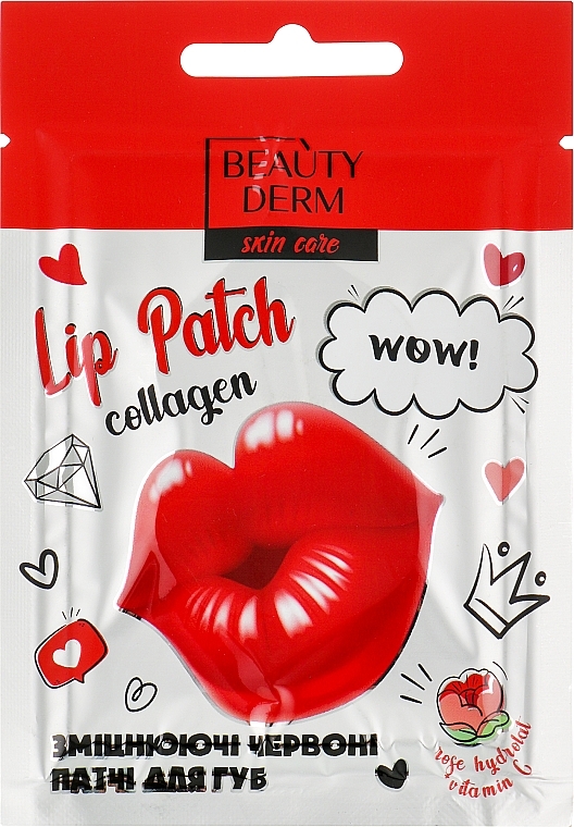 Collagen Lip Patch - Beauty Derm Lip Patch Collagen — photo N1