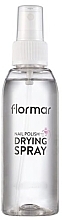 Nail Dry Top Coat - Flormar Nail Polish Drying Spray — photo N1