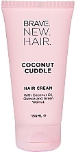 Moisturizing Leave-In Hair Cream - Brave New Hair Coconut Cuddle Hair Cream — photo N1