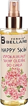 Fragrances, Perfumes, Cosmetics Soothing Dry Body Oil - Fergio Bellaro Happy Skin Body Oil