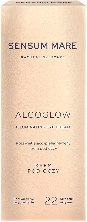 Illuminating and Pampering Eye Cream - Sensum Mare Algoglow Illuminating Eye Cream — photo N2