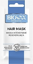 Intensive Regenerating Hair Mask - Biovax Prebiotic Mask Intensively Travel Size	 — photo N1