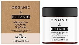 Fragrances, Perfumes, Cosmetics Sleeping Face Mask - Organic & Botanic Madagascan Coconut Nap Mask