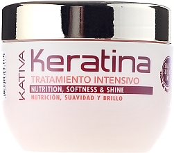 Intensive Repairing Keratin Mask for Damaged & Brittle Hair - Kativa Keratina Intensive Treatment — photo N3
