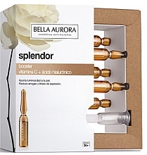 Hyaluronic Acid & Vitamin C Ampoule - Bella Aurora Splendor Booster Vitamin C + Hyaluronic Acid Ampoule — photo N2