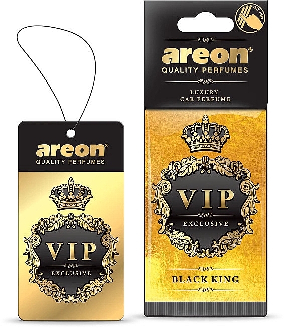 Car Perfume - Areon VIP Black King Luxury Car Perfume — photo N1