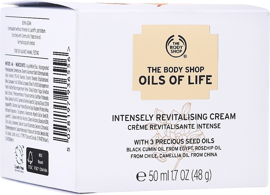 Intensely Revitalising Cream - The Body Shop Oils of Life Intensely Revitalising Cream — photo N32