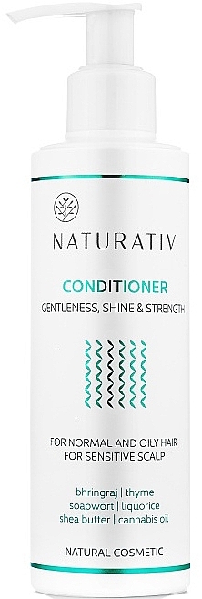 Shine & Strength Conditioner - Naturativ Getleness Shine&Strength Conditioner — photo N8